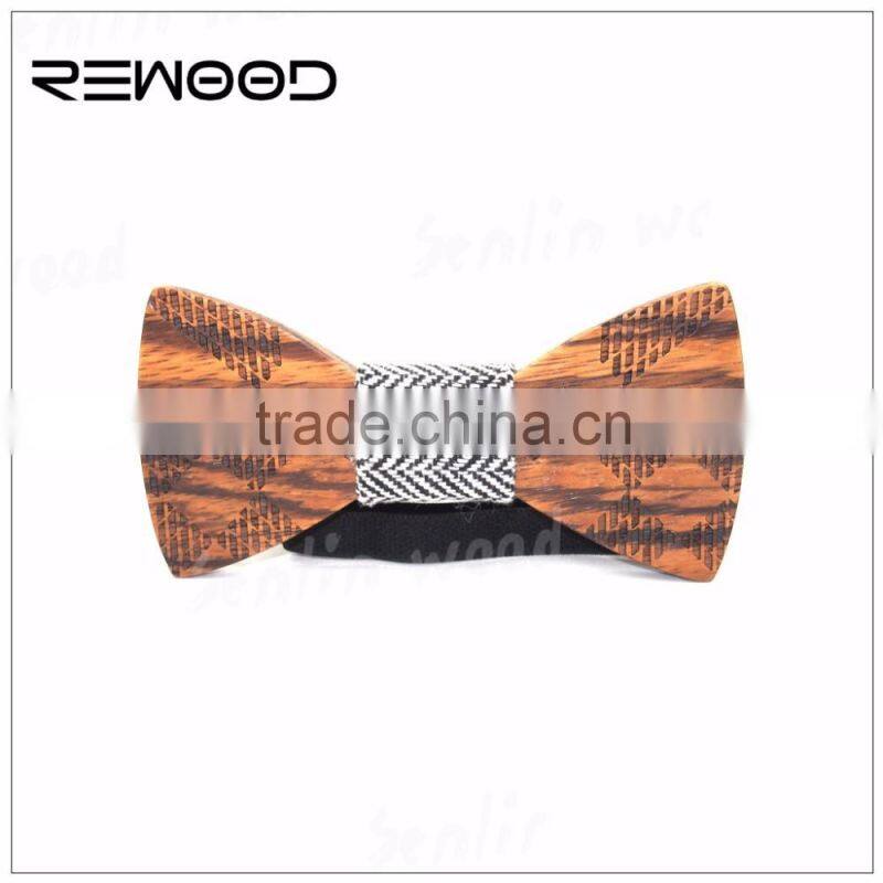 Eco-friendly ,Eco-Friendly,natural Feature and Bamboo Material bow tie