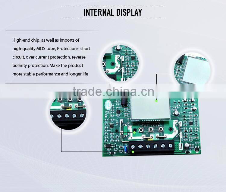 12v 24v 48v solar charge controller Automatic Switc 20A manual pwm solar charge controller with quick charge