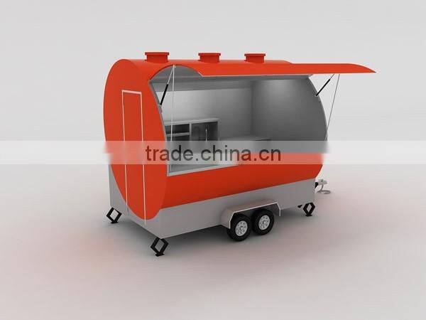 Sell Kiosk Food Cart With Wheels CE Kiosk Food Cart With Wheels / Best Global Kiosk Food Carts