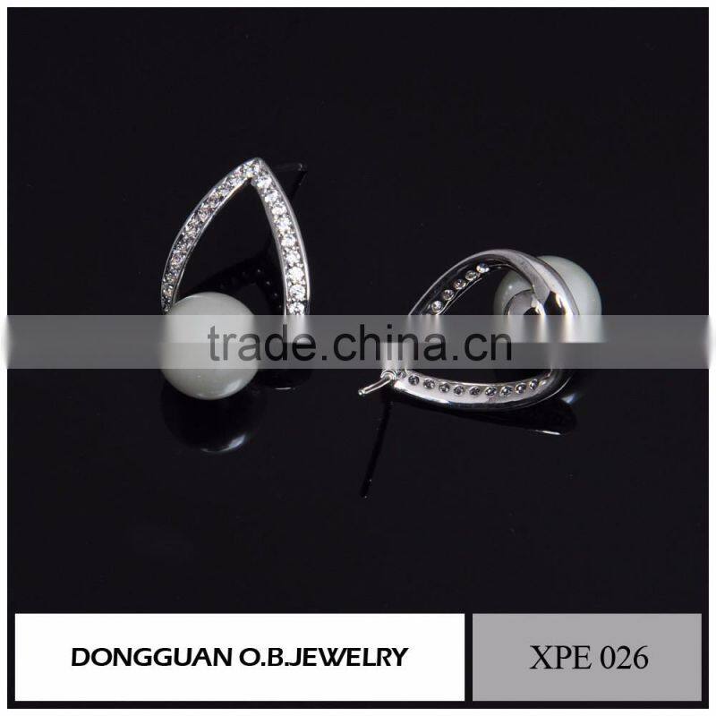 Stylish Top Sale Earrings Stud Pearl Earrings Design With Handmade Jewelry