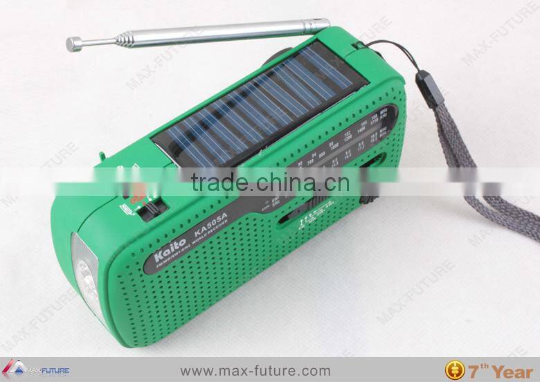 2014 new style dynamo solar powered radio with speaker and 3 super-bright led torch