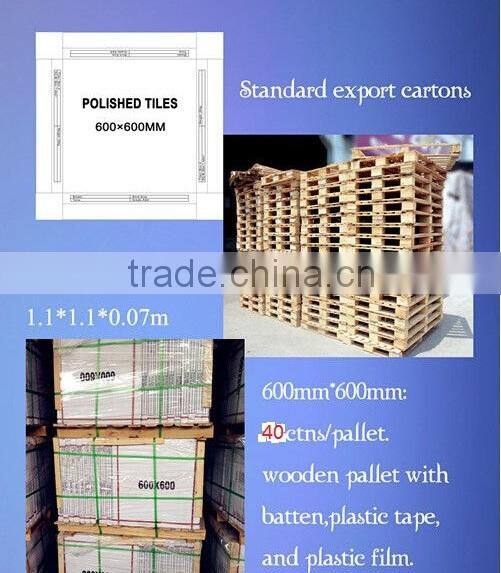 600x600mm Soluble salt ivory porcelain tile Porcelanato