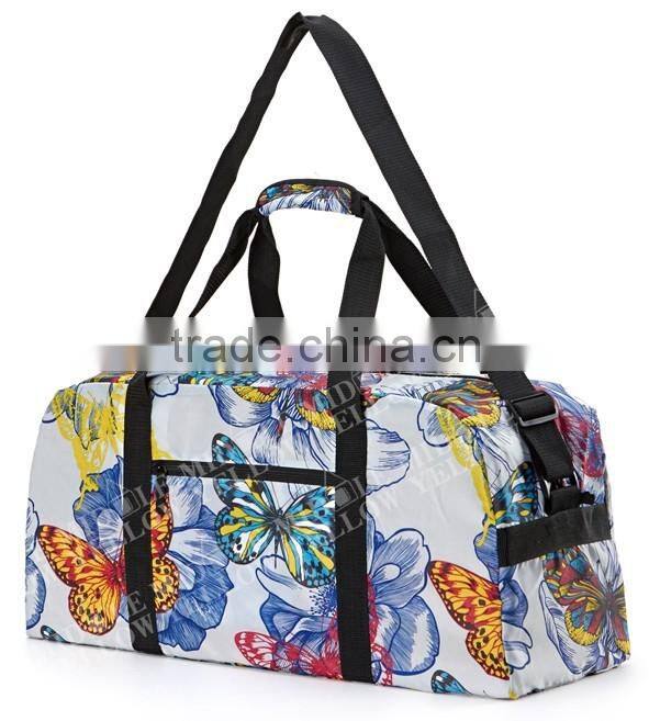 2016 Xiamen Travel Bag Organizer Weekend Travel Fabric Storage Bag Women