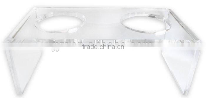 Premium Quality Acrylic Dog Bowl Stand
