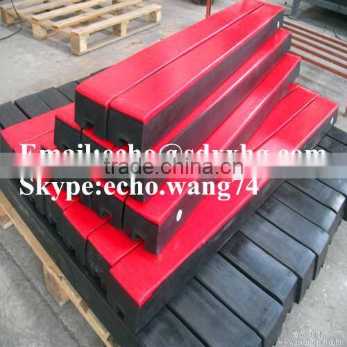 UHMWPE Plastic Rubber Conveyor Impact Bar/conveyor belt impact bar/uhmwpe conveyor impact bed bar