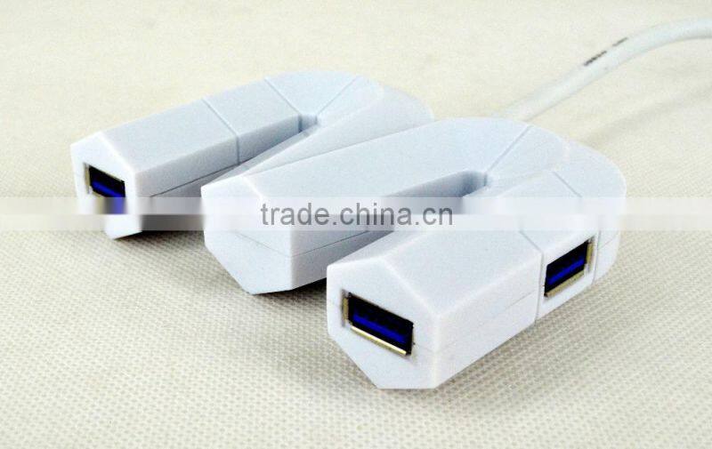 Good Quality 4 port usb 3.0 hub from usb por hub suppliers for Windows 95/98/2000/2003/ME/XP/Vista or Mac OS 8.1/Windows7