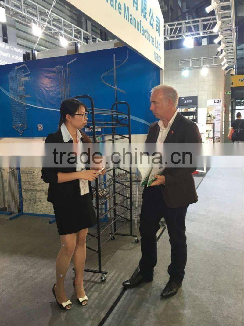 Metal Easy Assembling Shoe Rack,10 Tiers display Shoe rack, Black Color