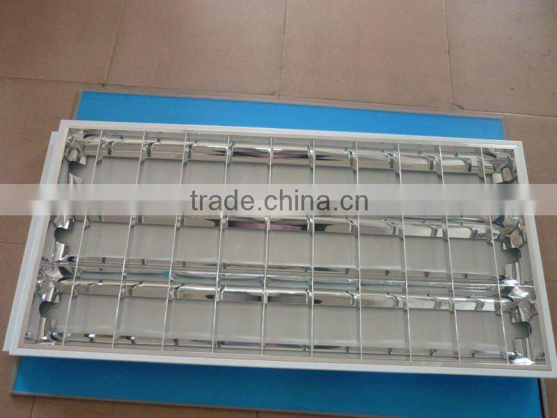 T8 3x36W recessed grille lighting fixture