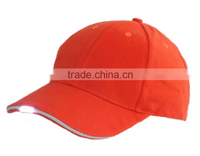 Promotional Baseball Cap With 5-LED Light