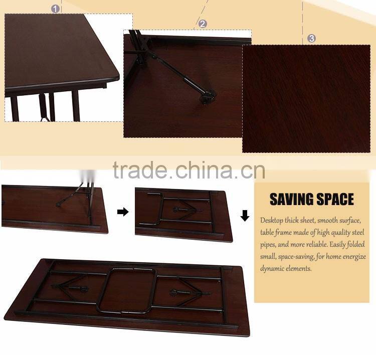 Melamine MDF Board Restaurant Folding Table