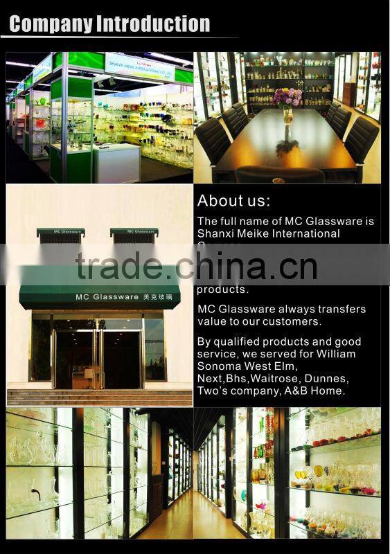 Handmade mercury votive candle holder