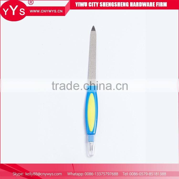 Wholesale China products glass nail file , flower printing , diamond nail file