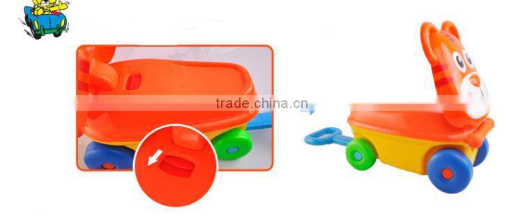 Safety baby bicycle children suitcase ABS kids trolley case