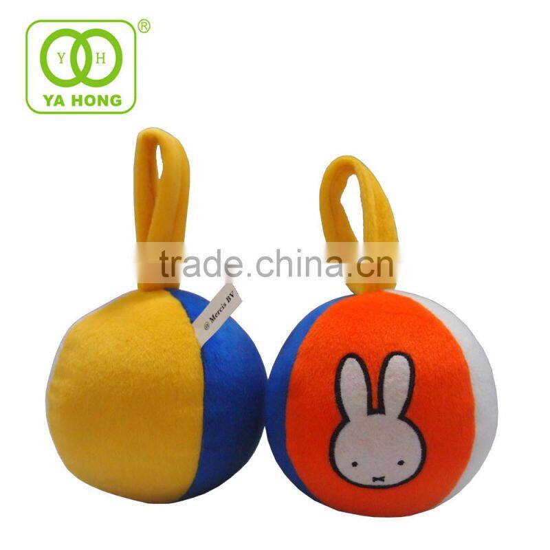 Custom plush ball toys of 4 panel ball or soccer ball