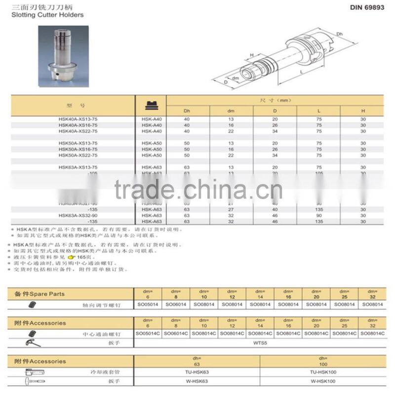 HSK63A-HM20-90 hydraulic expansion chuck