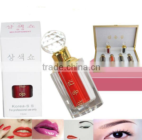 Best Quality Factory Direct Sale Korea Permanent Make up Tattoo Ink Permanent Make up MicroPigment Tattoo Ink