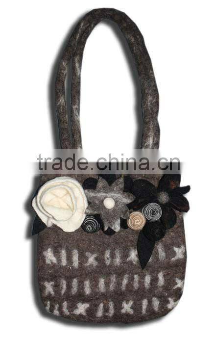 Felt ladies Handbag
