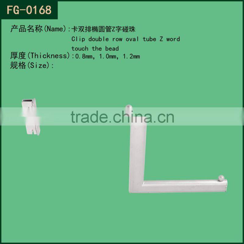 steel and tube fasteners / double row slant column used supporter and fastener(golden)