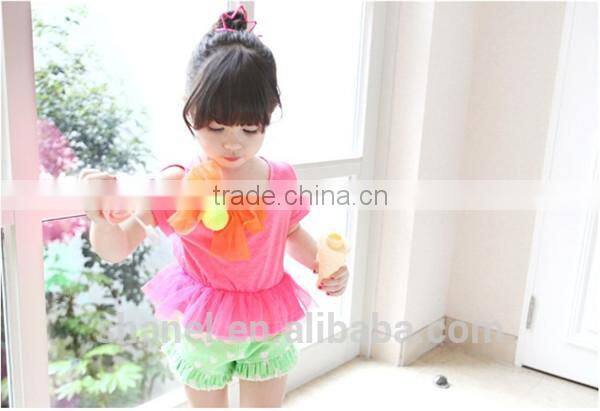 kids girls flower t shirt of simple design