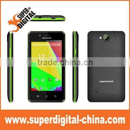 China factory 4inch unlocked Spreadtrum 7731 Quad core android 3G smart phone