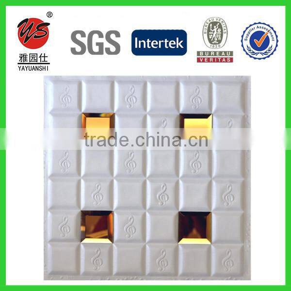 40x40cm 30x60cm 3D Soft PU Leather Wall Decorative Leather Wall Panels