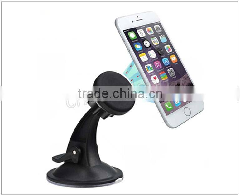Manufacturing Best-selling Portable Sucker Car Magnetic Phone Mount for iPhone5/5S/5C/6/6 Plus