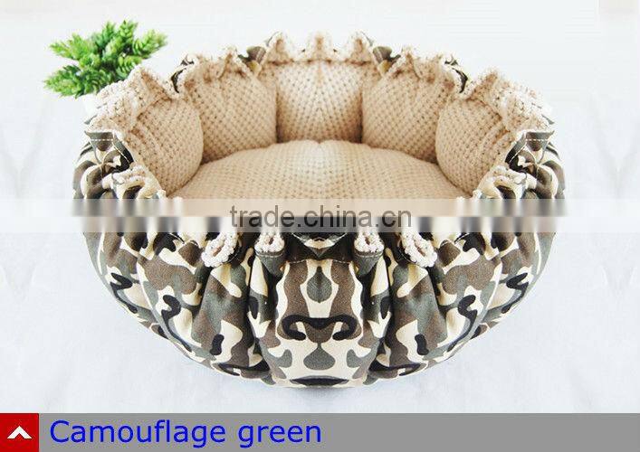 Pumpkin Appearance Cotton Canvass Pet bed for dogs