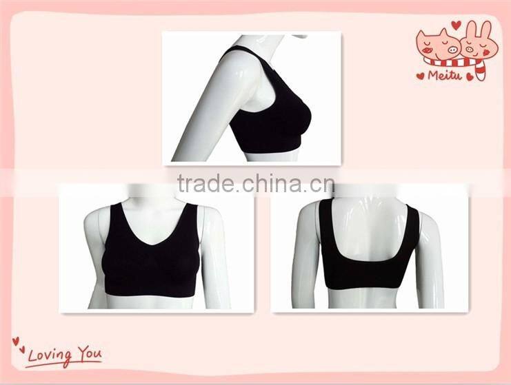 Ahh Bra,The original comfortable functional fashion Bra(Black)