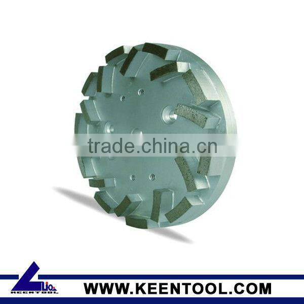 Arrow type cup wheel for polishing