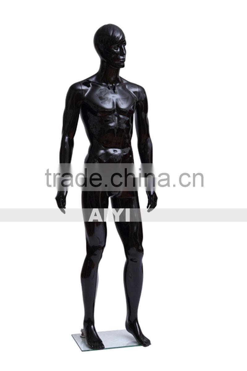 Plastic male realistic display mannequin