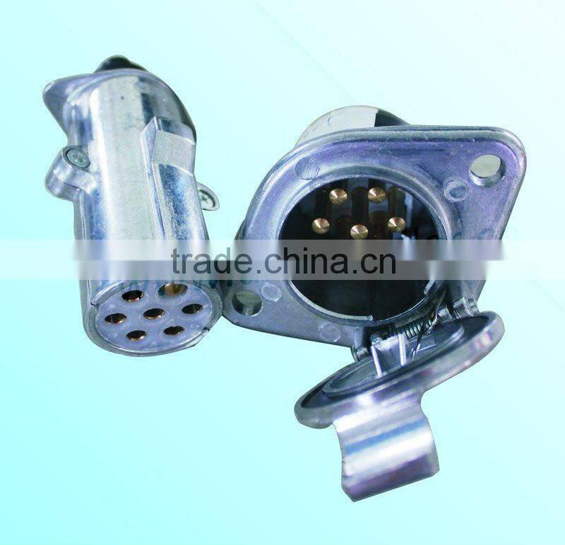 electrical power socket,multi-function socket,waterproof plug and socket with 7 pin