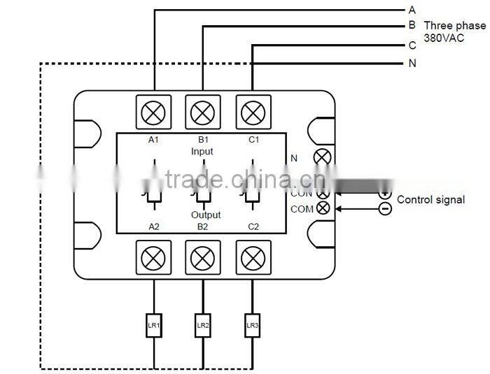 Three Phase 0-10VDC Voltage Regulation Relay