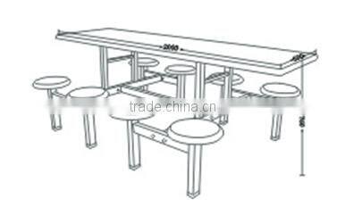Tengya New Design School Canteen Furniture