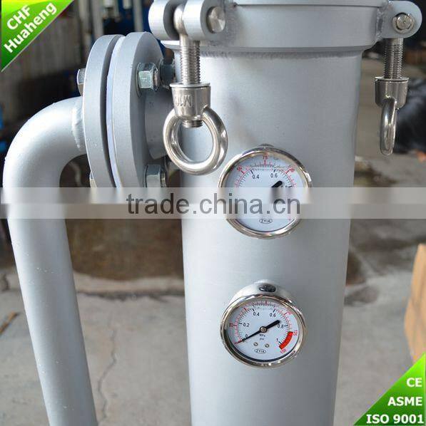 Carbon Steel washable bag filter with magnetic rod