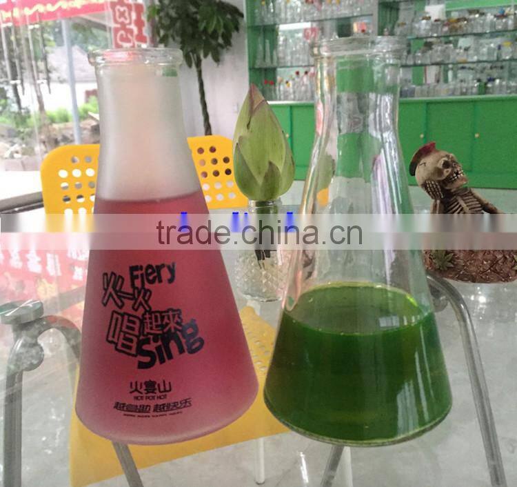 375ml and 200ml colored ice wine bottle