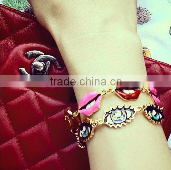 2015 Hotting sale eye bracelet , superstar eye bracelet women eye bracelet jewelry