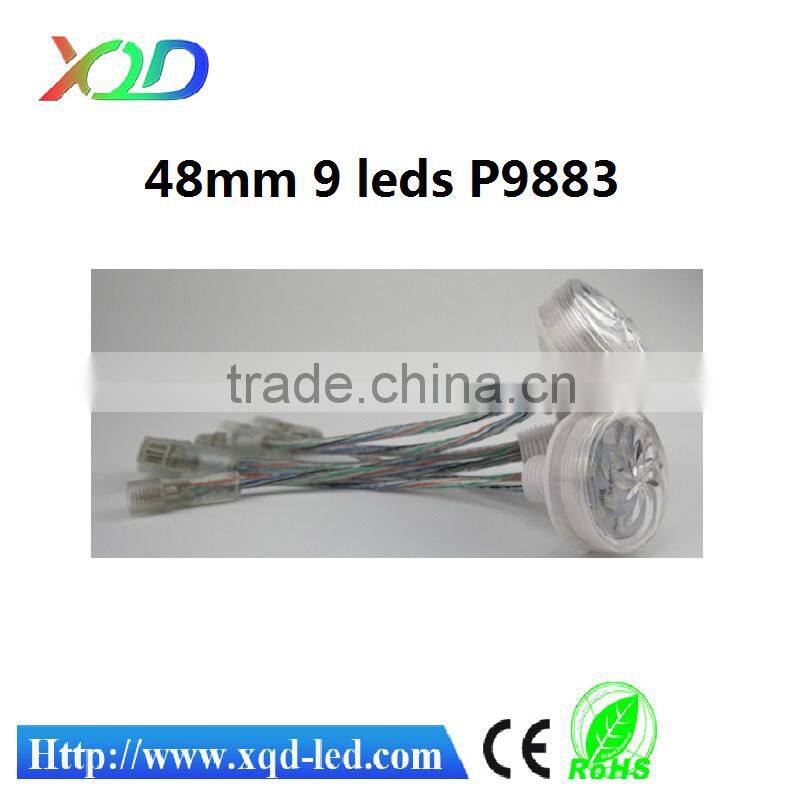 48mm turbo dmx dot for ceiling nightclub decoration use artnet to pixel controller