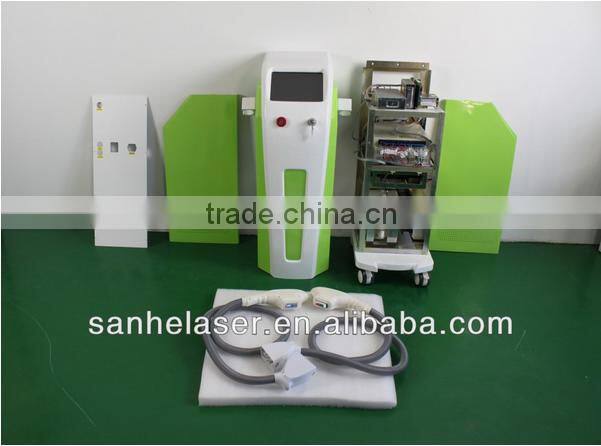 e-light ipl/ipl shr/ ipl hair removal beauty equipment&machine/CE approved/big power and big spot SHR