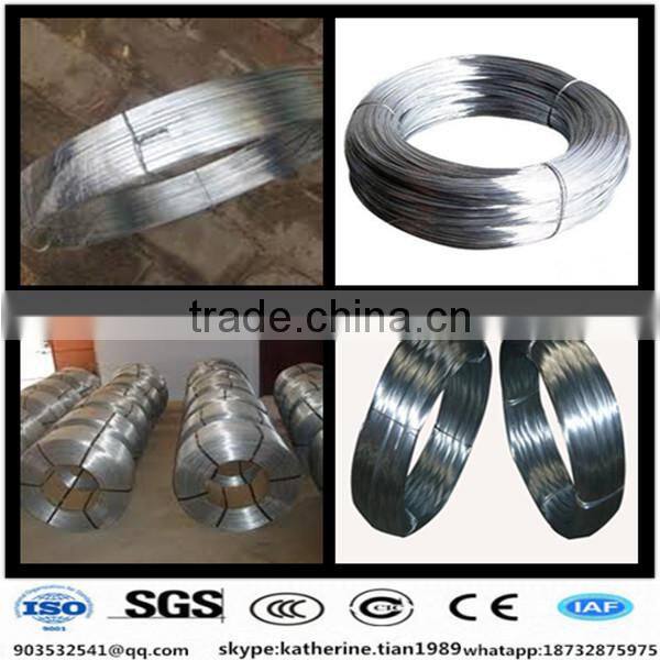 low price electro BWG22 galvanized iron wire binding wire