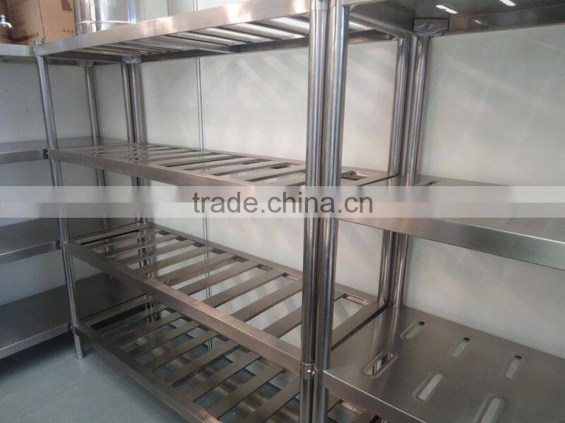 Commercial Kitchen Storage Stainless Steel Shelf / Stainless Steel Rack CHZ-S12