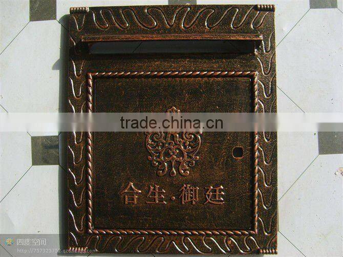 Aluminum die casting locking stand mailboxes