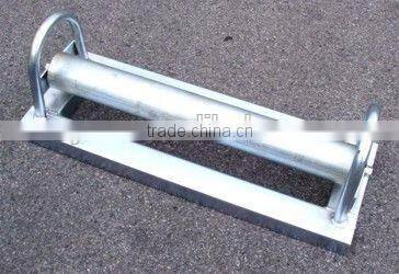 Draw-off Roller Cable Roller With Aluminium Roller Body Length 900 mm Galvanized