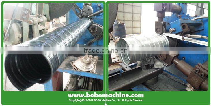 metal posttension pipe spiral forming machine diameter 135mm