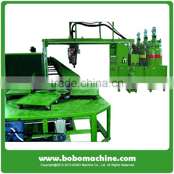 Car seat foaming machine