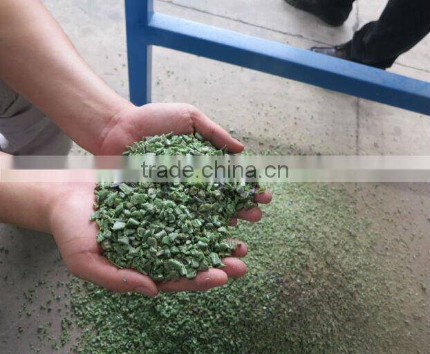 Plastic shredder and crusher for the big garbage barrel