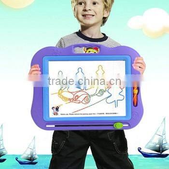 Beautiful full color printing magnet board /magnetic writing board/magnetic drawing board & mark pen for promotion gift