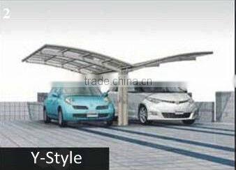 New Outdoor DIY Aluminum & PC sheet King Car Canopy