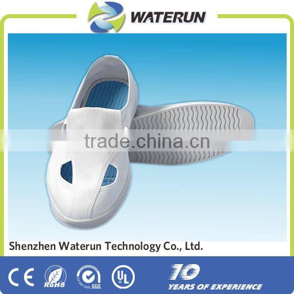 lint free polyester cleanroom esd conductive fabric/antistatic fabric factory