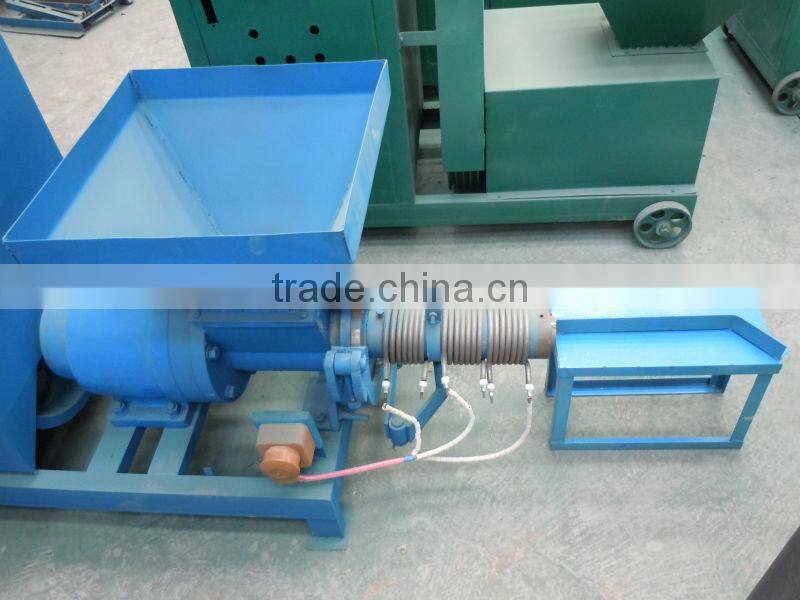 CE certification rice husk/ peanut shell biomass briquette press machine(skype: laurakang928)
