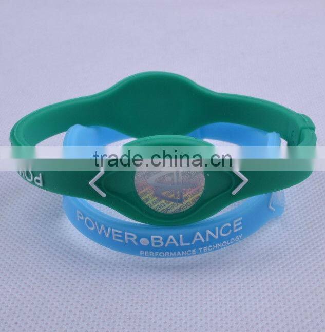 Hot sale!!! Most special promotion gift energy silicon bracelet charms fashion bracelets 2013